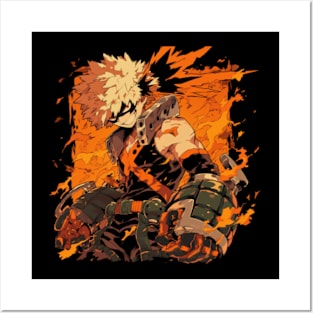 bakugo Posters and Art